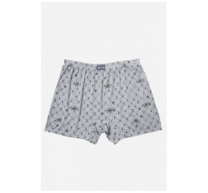 Трусы семейные мужские серого цвета 180474L