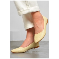 Балетки жіночі світло-бежевого кольору 181610L