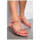 Босоніжки жіночі рожевого кольору 182521L