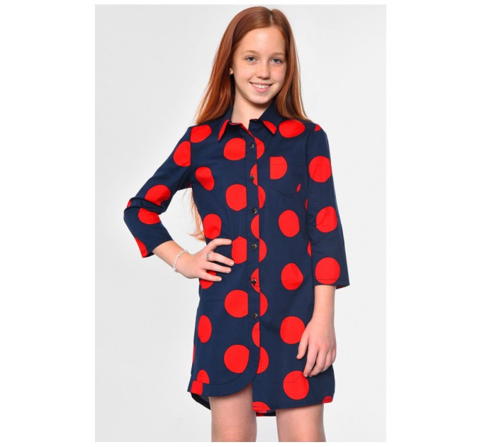 Сукня дитяча для дівчинки темно-синього кольору 182531L