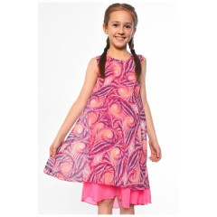 Платье детское для девочки розового цвета 182538L