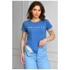 Боди женское синего цвета 183879L