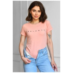 Боди женское кораллового цвета 183881L