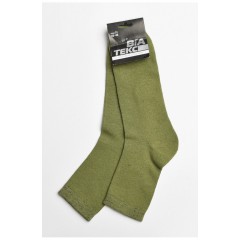 Шкарпетки чоловічі з махровою підошвою кольору хакі 183951L Шкарпетки чоловічі з махровою підошвою кольору хакі 183951L