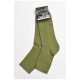 Шкарпетки чоловічі з махровою підошвою кольору хакі 183951L