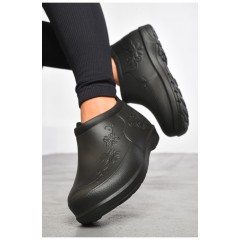 Калоші жіночі чорного кольору 183979L