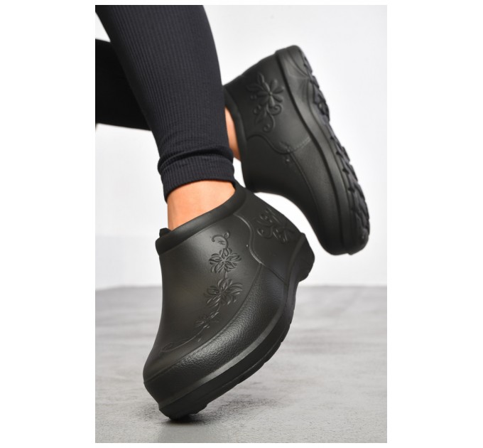 Галоши женские черного цвета 183979L