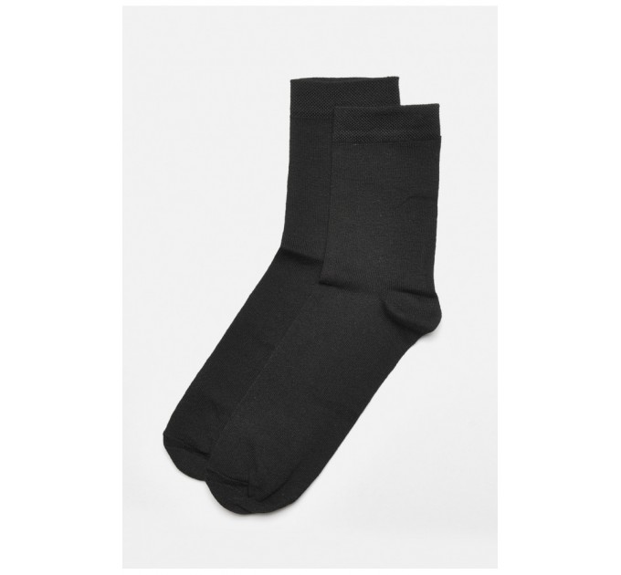 Шкарпетки чоловічі демісезонні чорного кольору 184284L