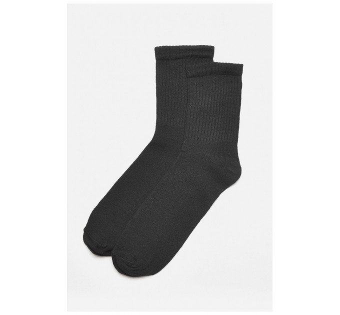 Шкарпетки чоловічі демісезонні чорного кольору 184289L