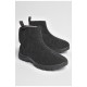 Бурки чоловічі на хутрі  темно-сірого кольору 187281L