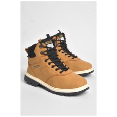 Черевики підліткові зима бежевого кольору на шнурівці 187372L Черевики підліткові зима бежевого кольору на шнурівці 187372L