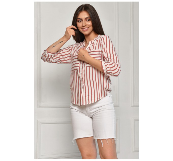 Рубашка женская белого цвета 187598L