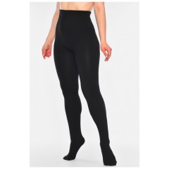 Колготы женские на меху черного цвета 187613L