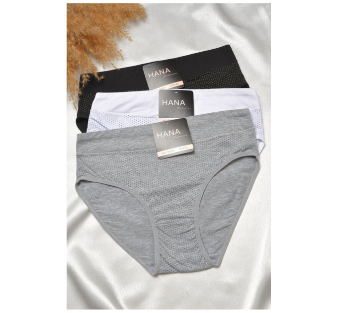 Набор женских трусов полубатальных 3 штуки 188563L