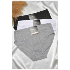 Набір жіночих трусів напівбатальних 3 штуки 188566L