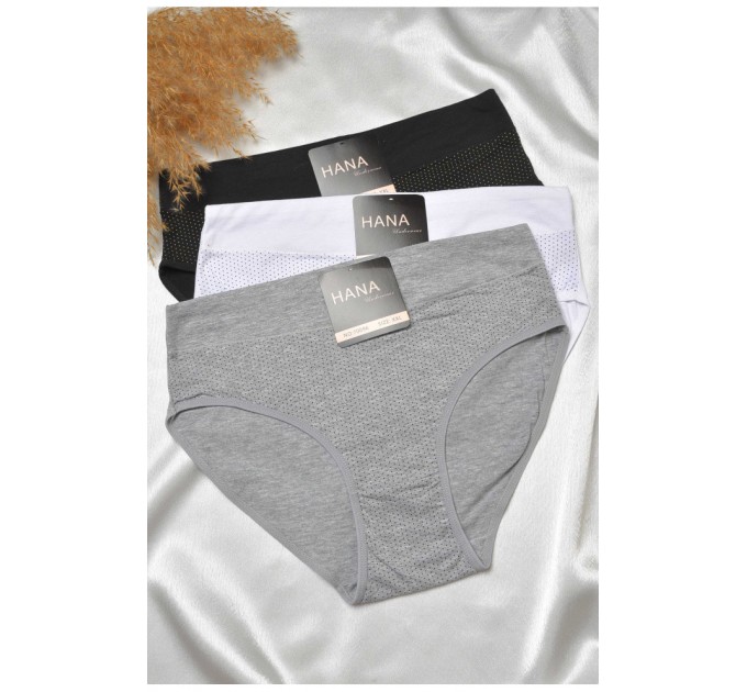 Набір жіночих трусів напівбатальних 3 штуки 188566L
