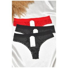 Набор стринг женских 3 штуки 188772L