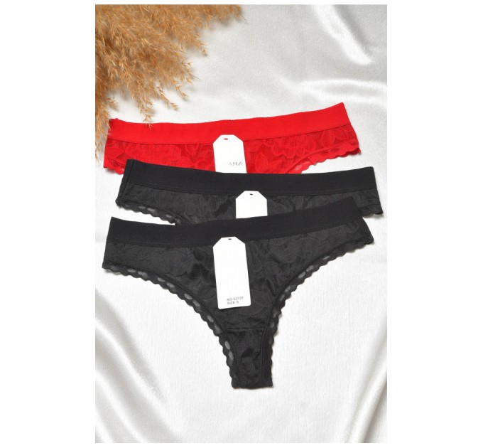 Набор стринг женских 3 штуки 188772L