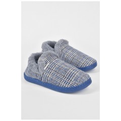 Тапочки комнатные чунные мужские синего цвета 188962L