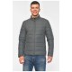 Куртка чоловіча демісезонна темно-сірого кольору 188992L