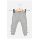 Лосіни дитячі демісезонні для дівчинки світло-сірого кольору 189109L