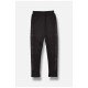 Лосины детские для девочки на флисе черного цвета 189223L