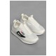 Кросівки дитячі білого кольору 189476L