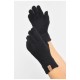 Рукавички жіночі чорного кольору утеплені 189536L
