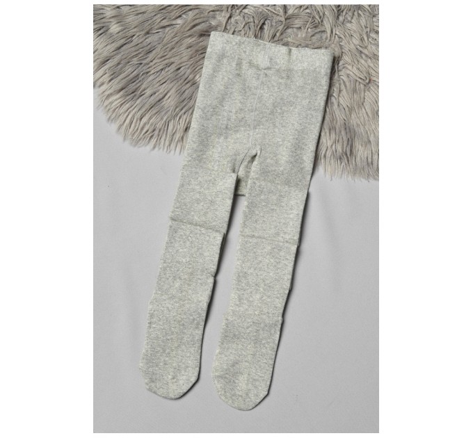 Колготы детские светло-серого цвета 189867L