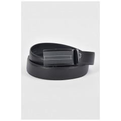 Ремень мужской черного цвета размер 110*3,5 см 189913L