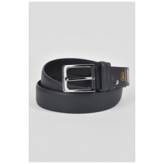 Ремень мужской черного цвета размер 112*3,5 см 189947L