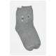 Шкарпетки чоловічі махрові сірого кольору 190054L