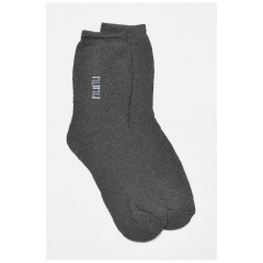 Шкарпетки чоловічі махрові темно-сірого кольору 190071L