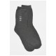 Шкарпетки чоловічі махрові темно-сірого кольору 190071L Шкарпетки чоловічі махрові темно-сірого кольору 190071L