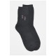 Шкарпетки чоловічі махрові чорного кольору 190211L
