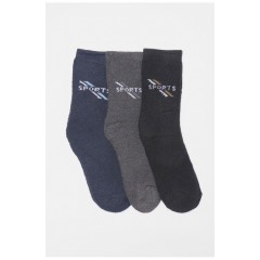 Набір шкарпеток чоловічих махрових 3 штуки 190335L