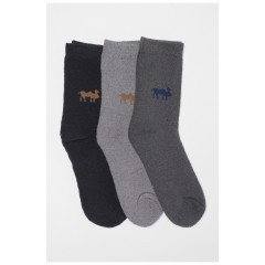 Набір шкарпеток чоловічих махрових 3 штуки 190388L