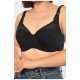Бюстгальтер жіночий чорного кольору чашка DD 190414L