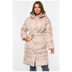 Куртка женская демисезонная бежевого цвета 190613L