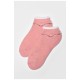 Носки женские махровые на верблюжьей шерсти розового цвета 191178L