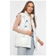 Жилетка жіноча білого кольору 191748L