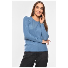 Свитер женский синего цвета 192517L