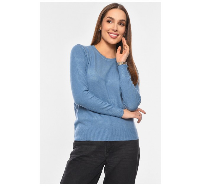 Свитер женский синего цвета 192517L