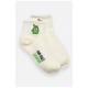Шкарпетки дитячі демісезонні молочного кольору з малюнком 192837L