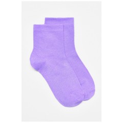 Носки детские демисезонные фиолетового цвета 192917L Носки детские демисезонные фиолетового цвета 192917L