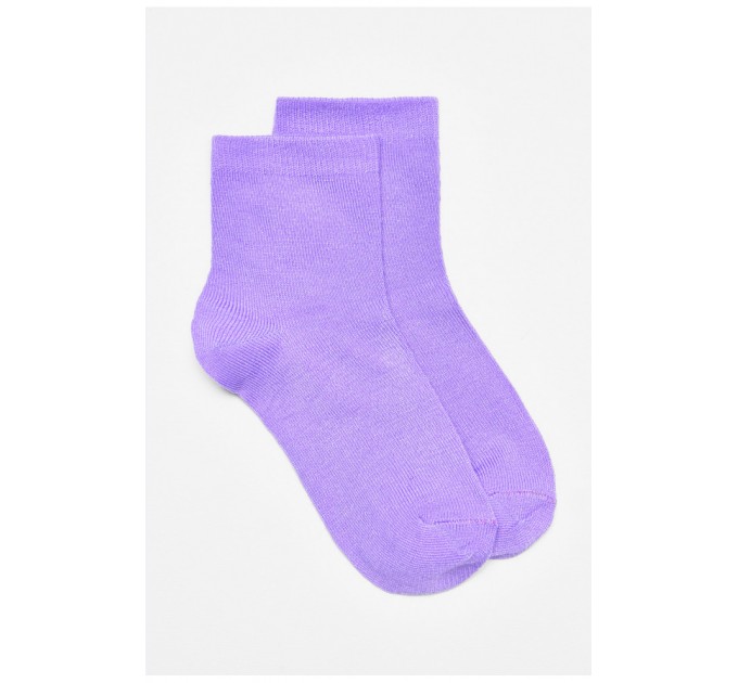 Шкарпетки дитячі демісезонні фіолетового кольору 192917L