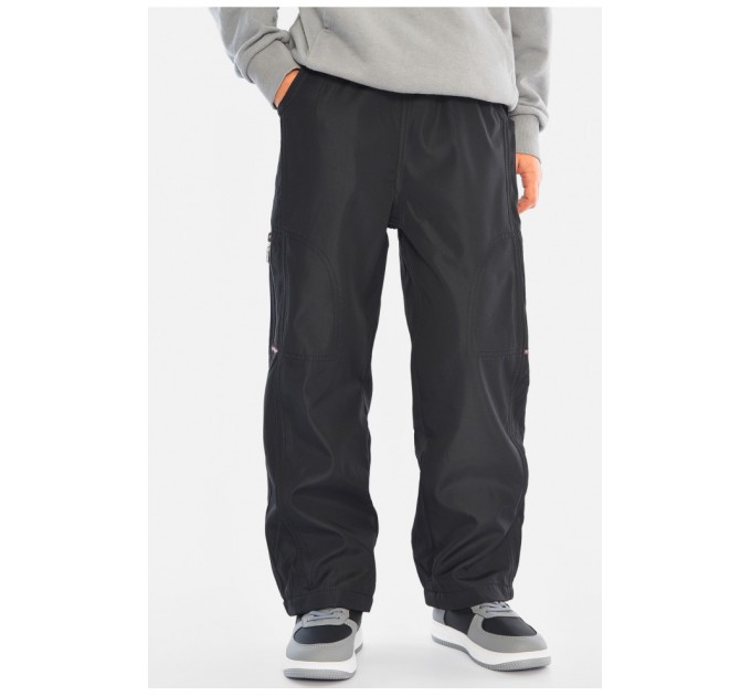 Спортивні штани дитячі для хлопчика чорного кольору 193079L