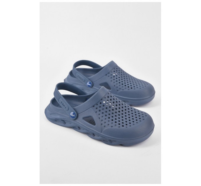 Крокси чоловічі темно-синього кольору 193389L