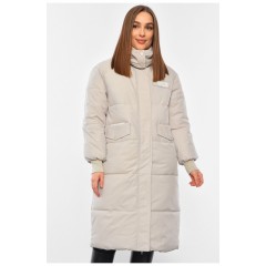 Куртка жіноча зимова бежевого кольору 193509L