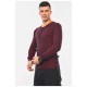 Светр чоловічий бордового кольору 193564L